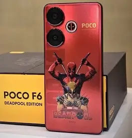 Poco F6 Deadpool Edition